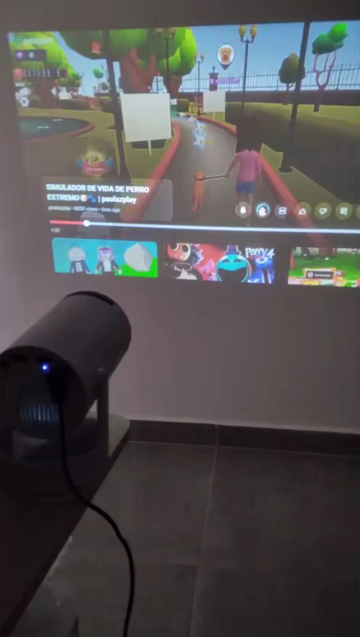 Cinematisk Projektion Portabel™